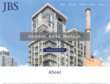 Tablet Screenshot of jbspm.com